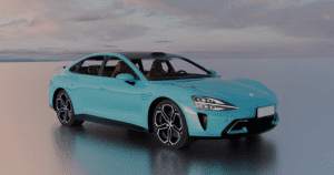 顶流汽车3D模型素材，雷军汽车小米su7模型，含blend和3dmax格式-素材资源网