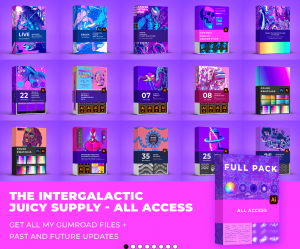 超级合集！Adobe Illustrator笔刷纹理样式源文件，2024矢量素材大合集-素材资源网