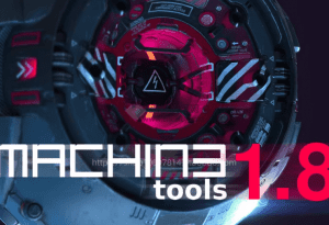 Blender中文版插件！M3工具一款强大的开源免费增强工具，硬表面建模插件Machin3tools 1.8-素材资源网