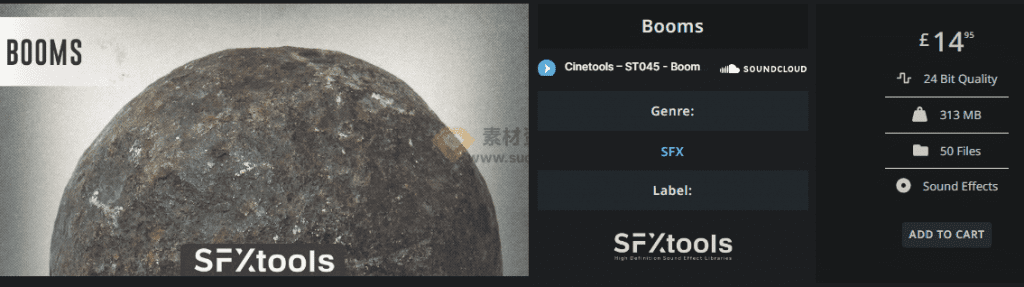 特效剪辑音效必备，50款高质量紧张昏暗冲击爆炸气氛音效素材，SFX出品-素材资源网