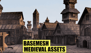 中世纪房屋建筑3D模型日常工具合集！顶级木制品3D模型，含MAX FBX格式模型素材-素材资源网