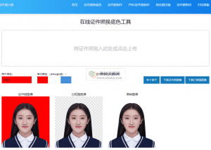 免费证件照在线处理网站！最便捷Ai一键换底色，排版，压缩，智能，便捷、高效的在线证件照制作工具-素材资源网