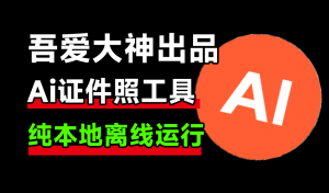 AI证件照神器登GitHub热榜！内置考研考公签证模版一键生成，纯离线使用，HivisionIDphotos【吾爱版】-素材资源网