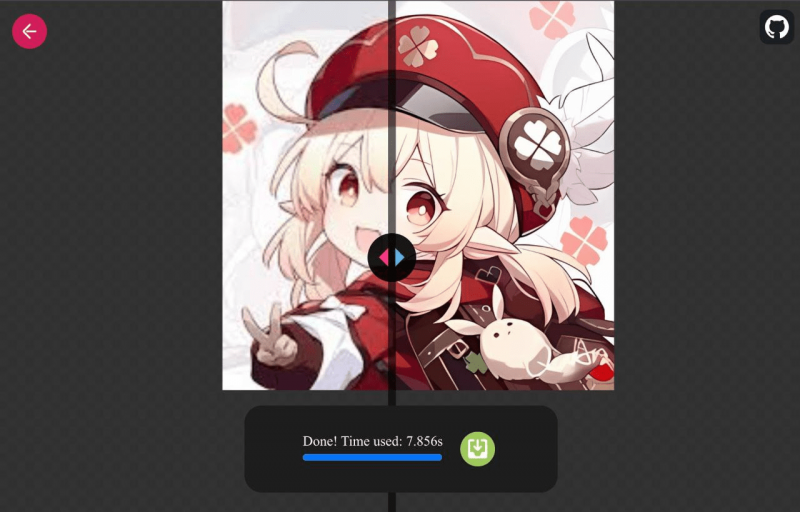 图像超分辨率无损放大网站!基于浏览器运行无需安装软件,轻松实现图片4K高清画质放大使用!-素材资源网