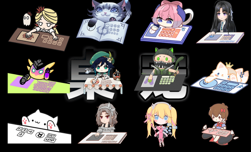 爆火全网！可爱桌宠萌宠小工具来啦，附带超全皮肤，轻松映射键盘鼠标，开源免费全平台可用 BongoCat-素材资源网