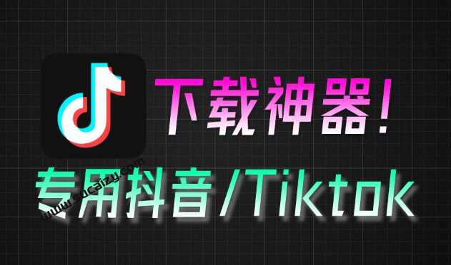 最新某音/TikTok一键下载器，直播及无水印下载视频、图集、音乐，一键批量下载，非常强大 抖音下载器-素材资源网