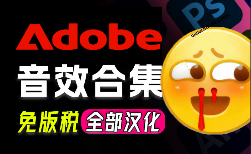 请称爆硬盘!Adobe 和 达芬奇 官方提供的高品质免版税音效库, 10000+ 免费商用音效合集,已离线打包-素材资源网